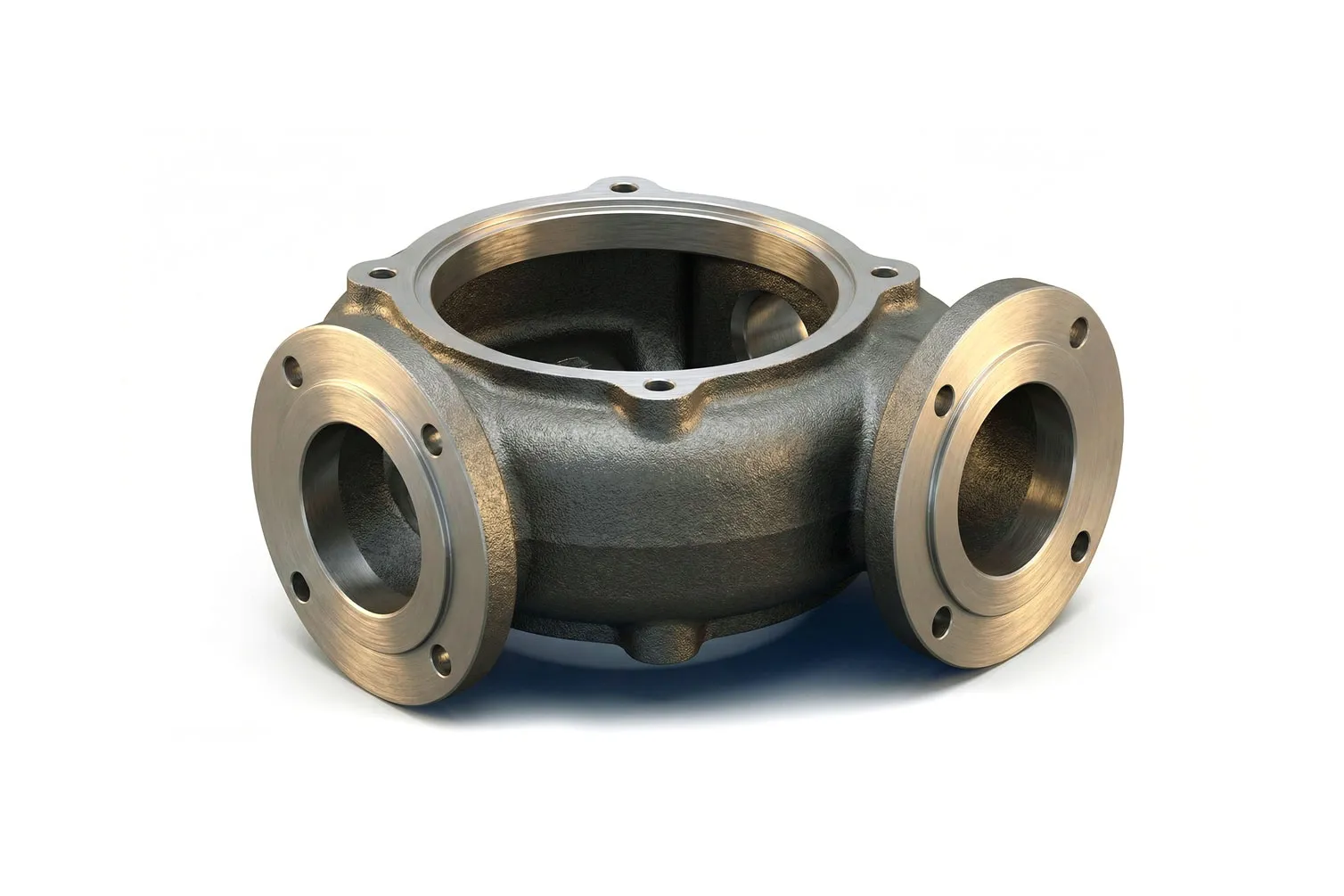 Hochwertiger Sphäroguss Gussteile nach Modell